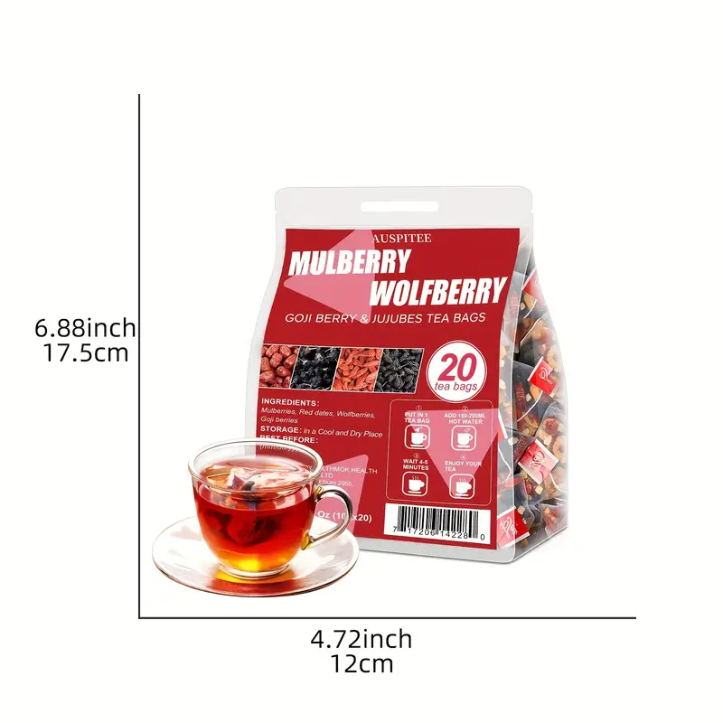 桑葚紅棗茶